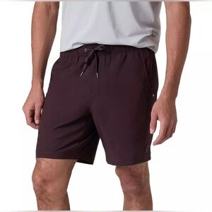 VUORI Men's Kore Lined 7" Shorts - Brown